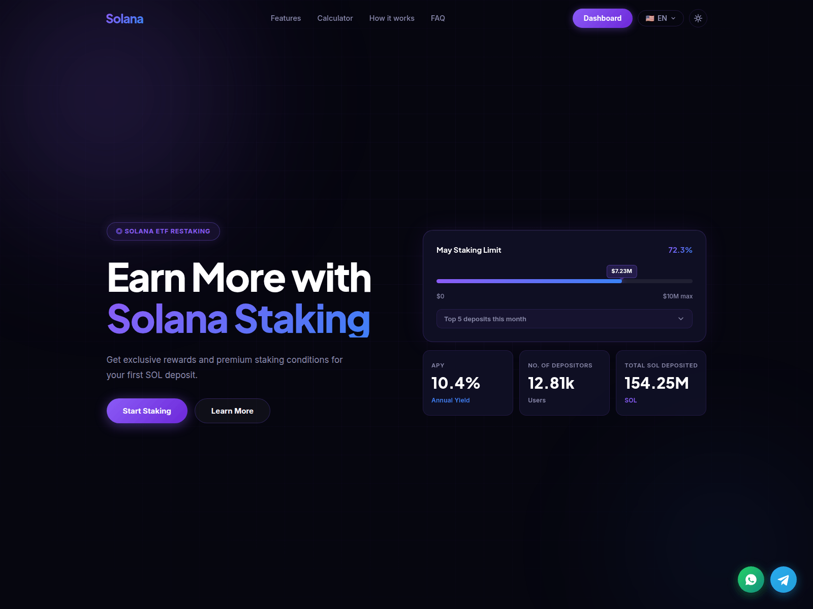 Screenshot of sendform-solana.com