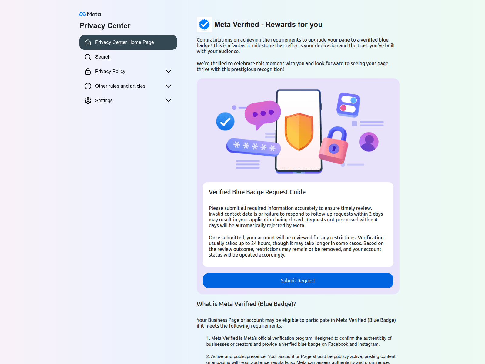 Screenshot of verifiedspcl.pages.dev