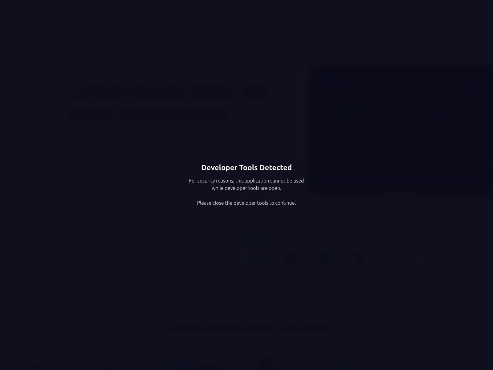 Screenshot of amlstatus.info