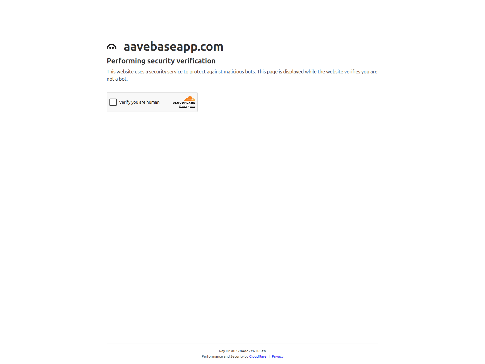 Screenshot of aavebaseapp.com