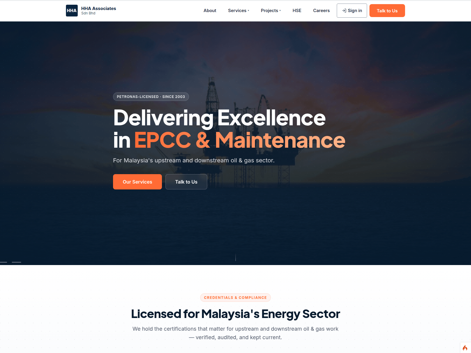 Screenshot of hhasb.com