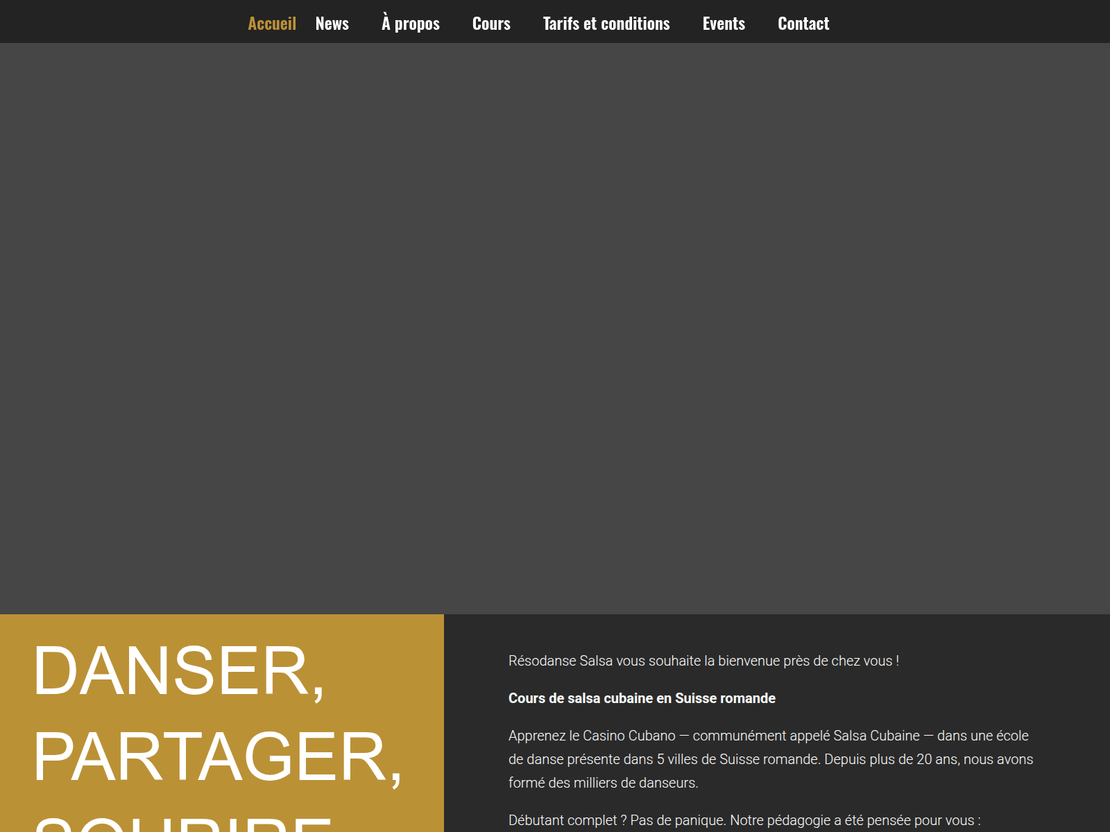 Screenshot of resodanse-salsa.ch