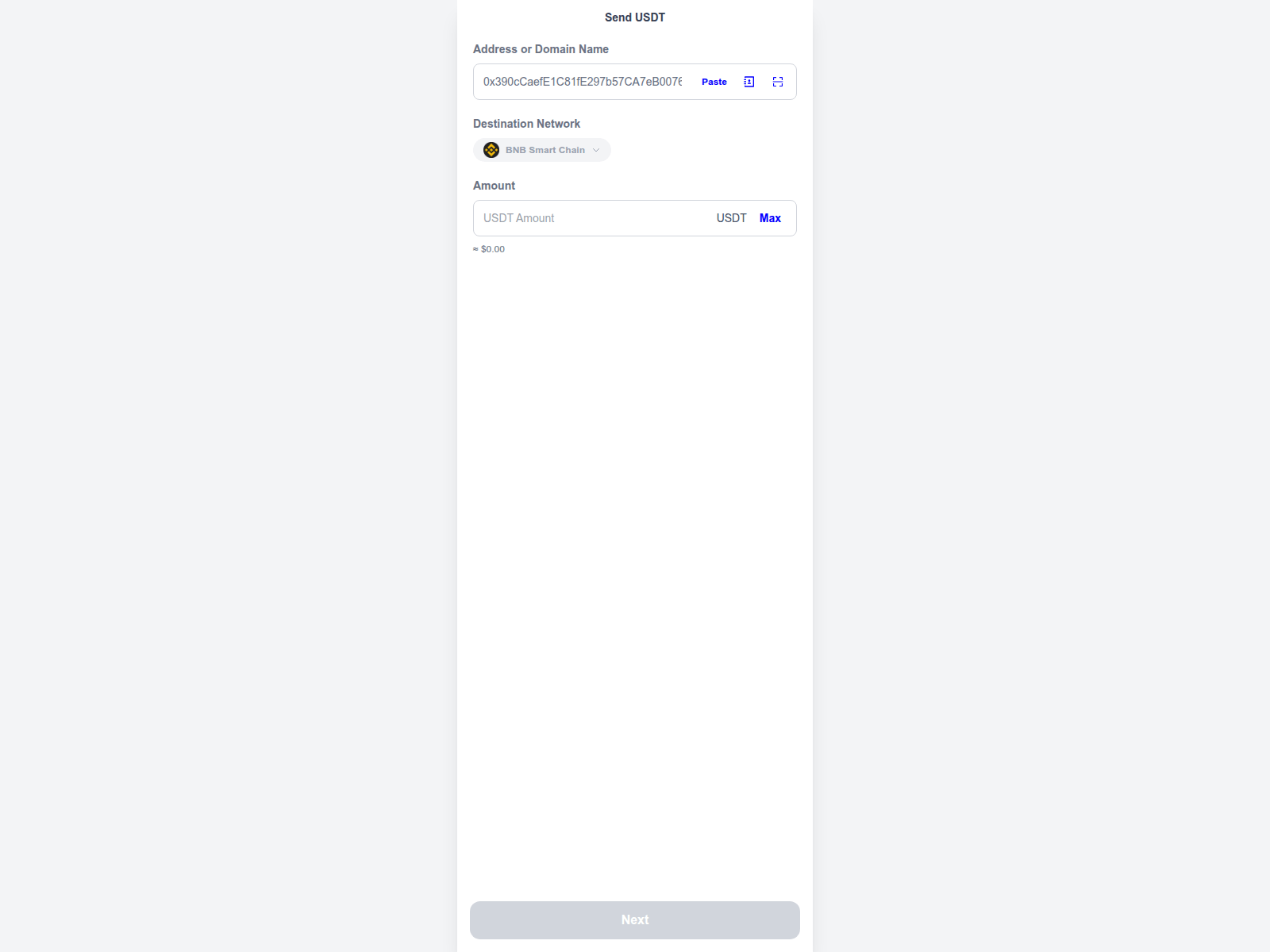 Screenshot of paytrustwallet.co