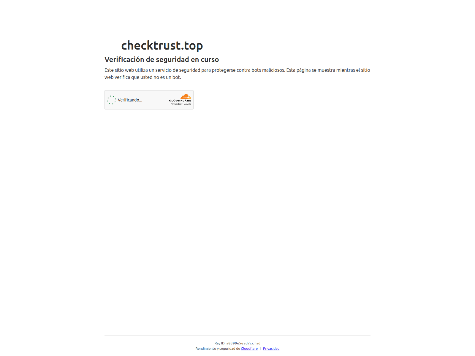 Screenshot of checktrust.top
