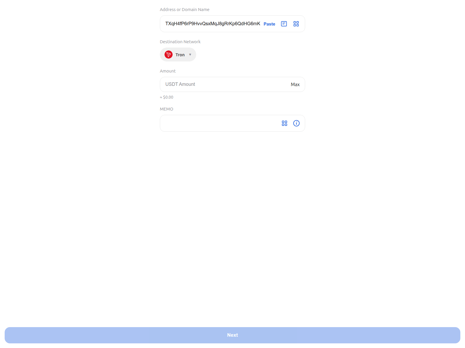 Screenshot of web-send.com