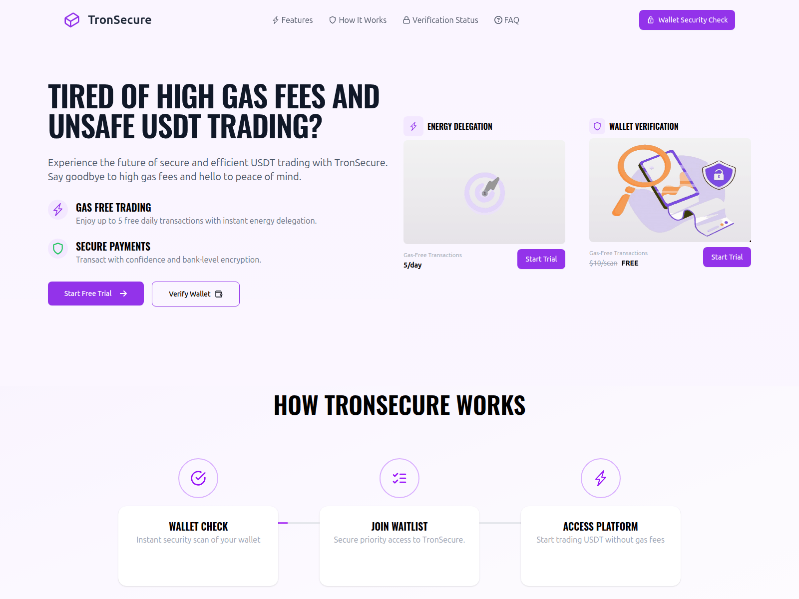 Screenshot of www.testtoken.online