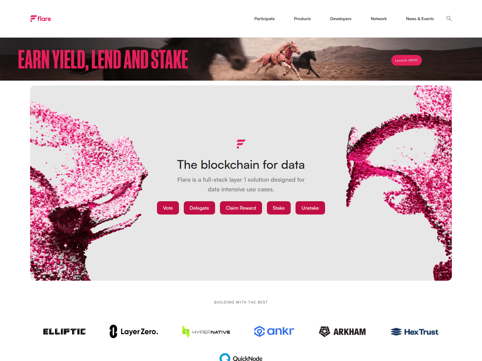 Screenshot of flaress.network