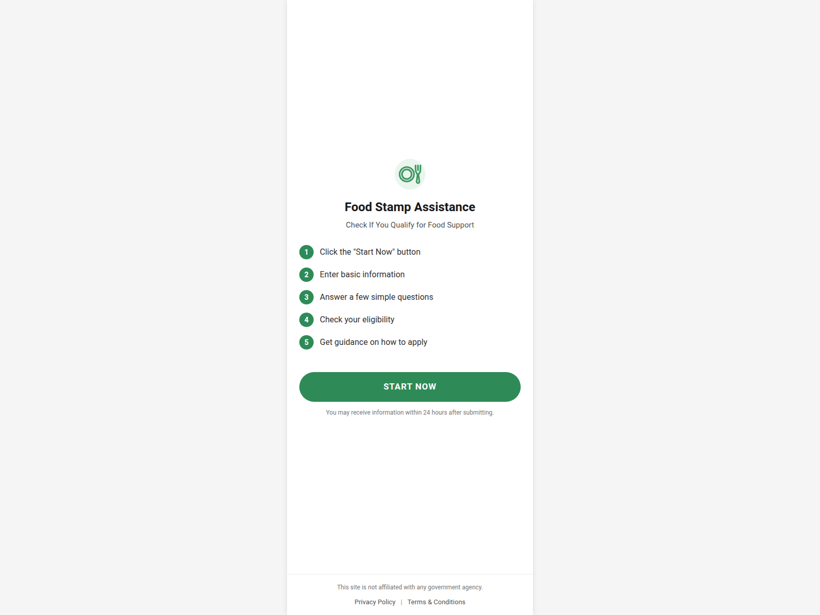 Screenshot of foodaidinfo.org