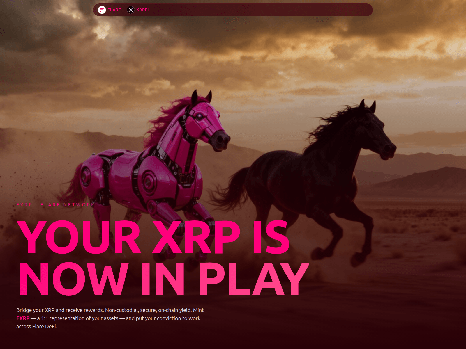 Screenshot of fxrpreward.live