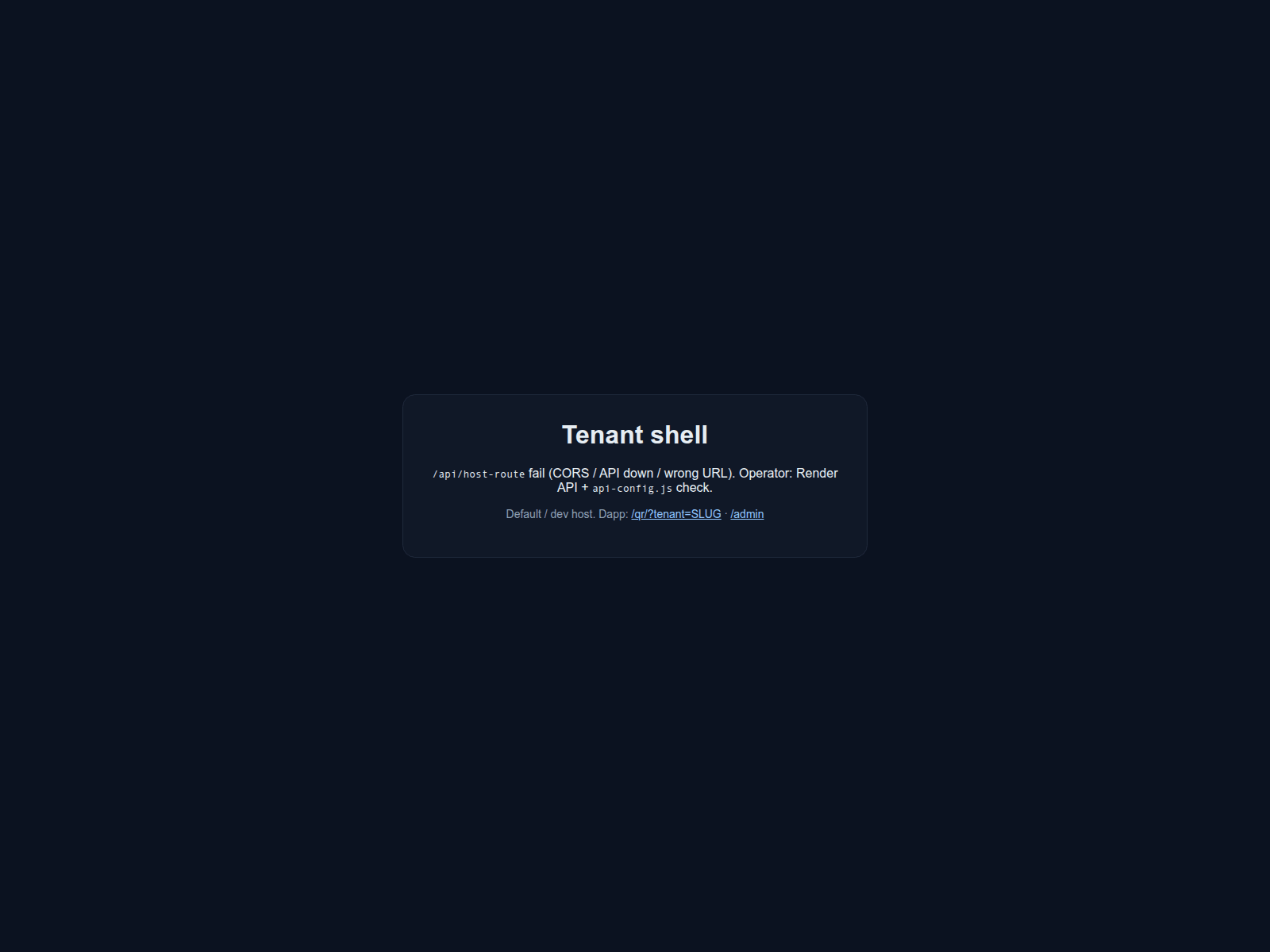 Screenshot of tradeassured.info