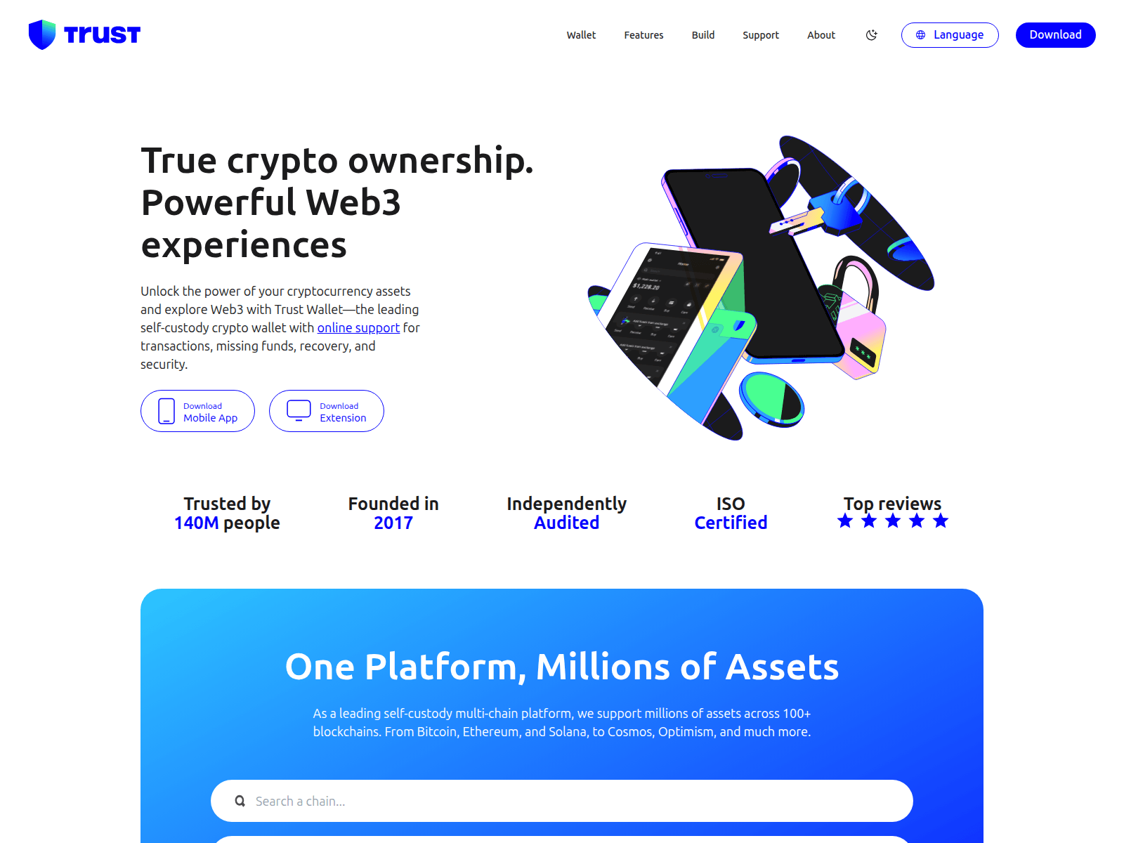 Screenshot of trust-wallet.cloud