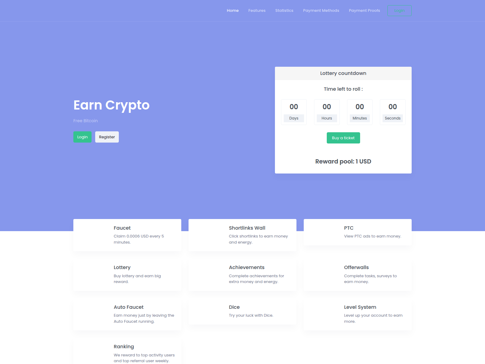 Screenshot of earn-crypto.site