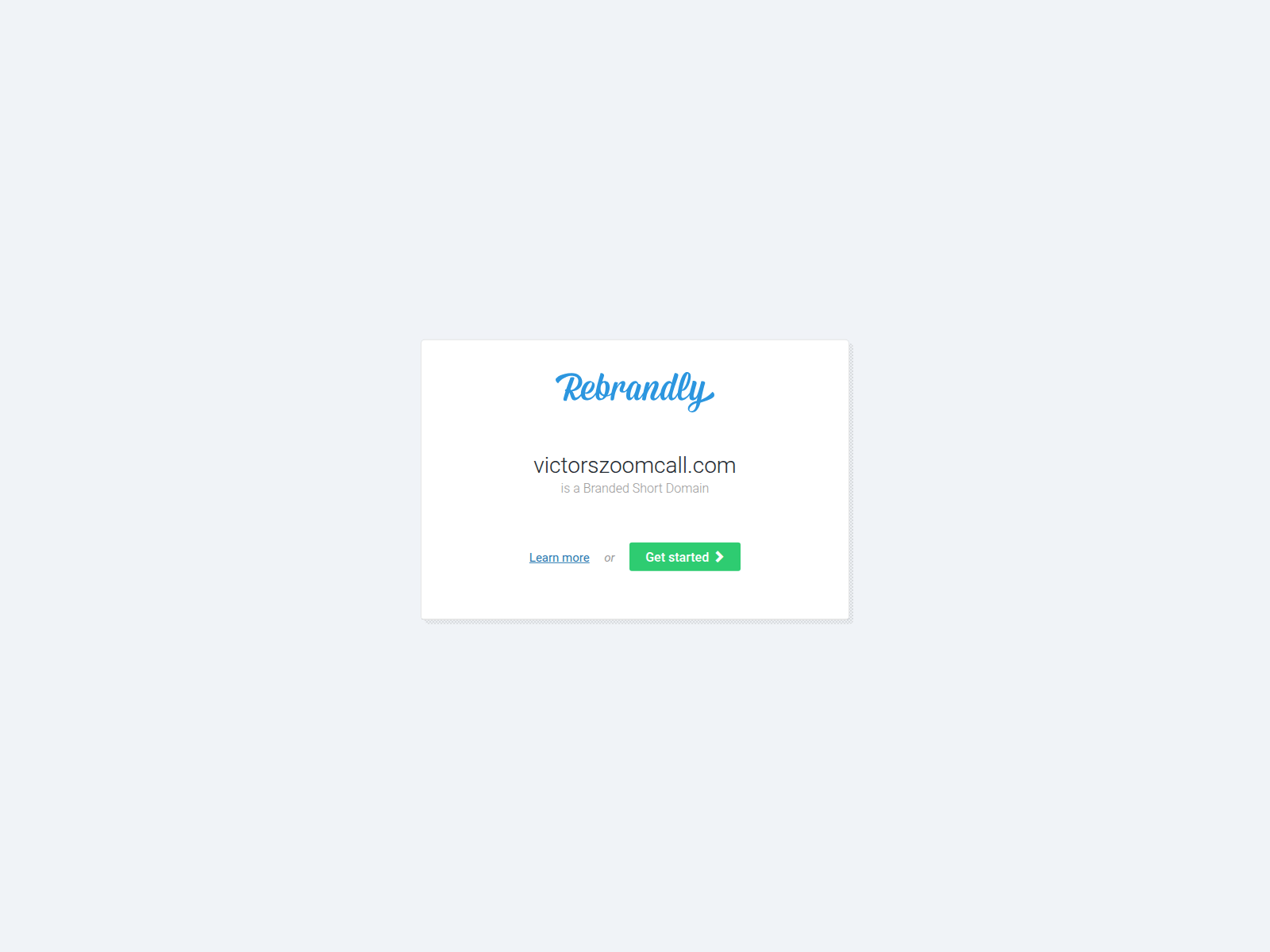 Screenshot of victorszoomcall.com