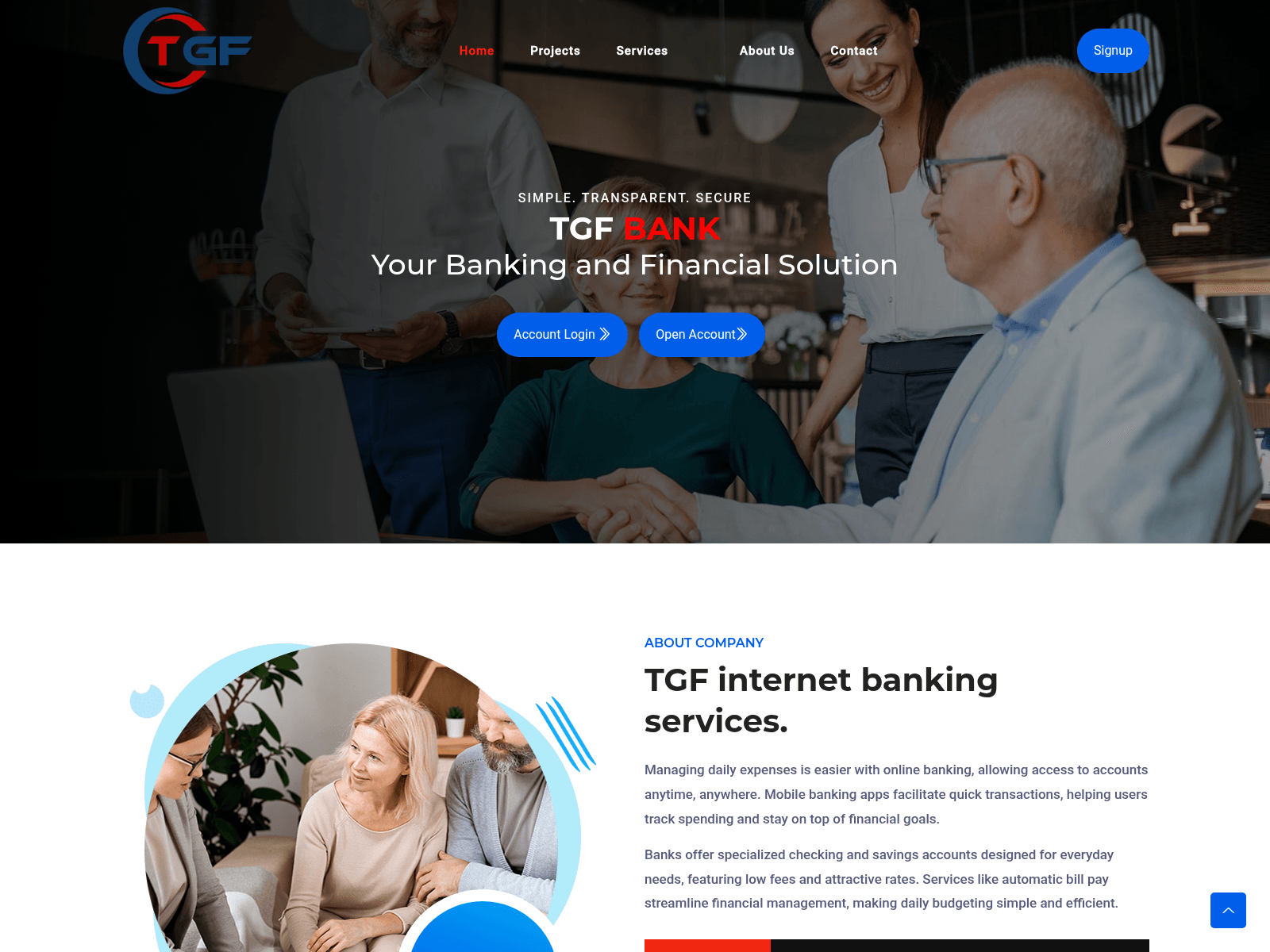 Screenshot of truistglobalfinance.com