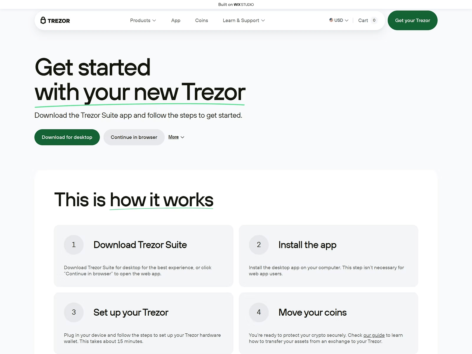 Screenshot of hub-bridgeen.wixstudio.com