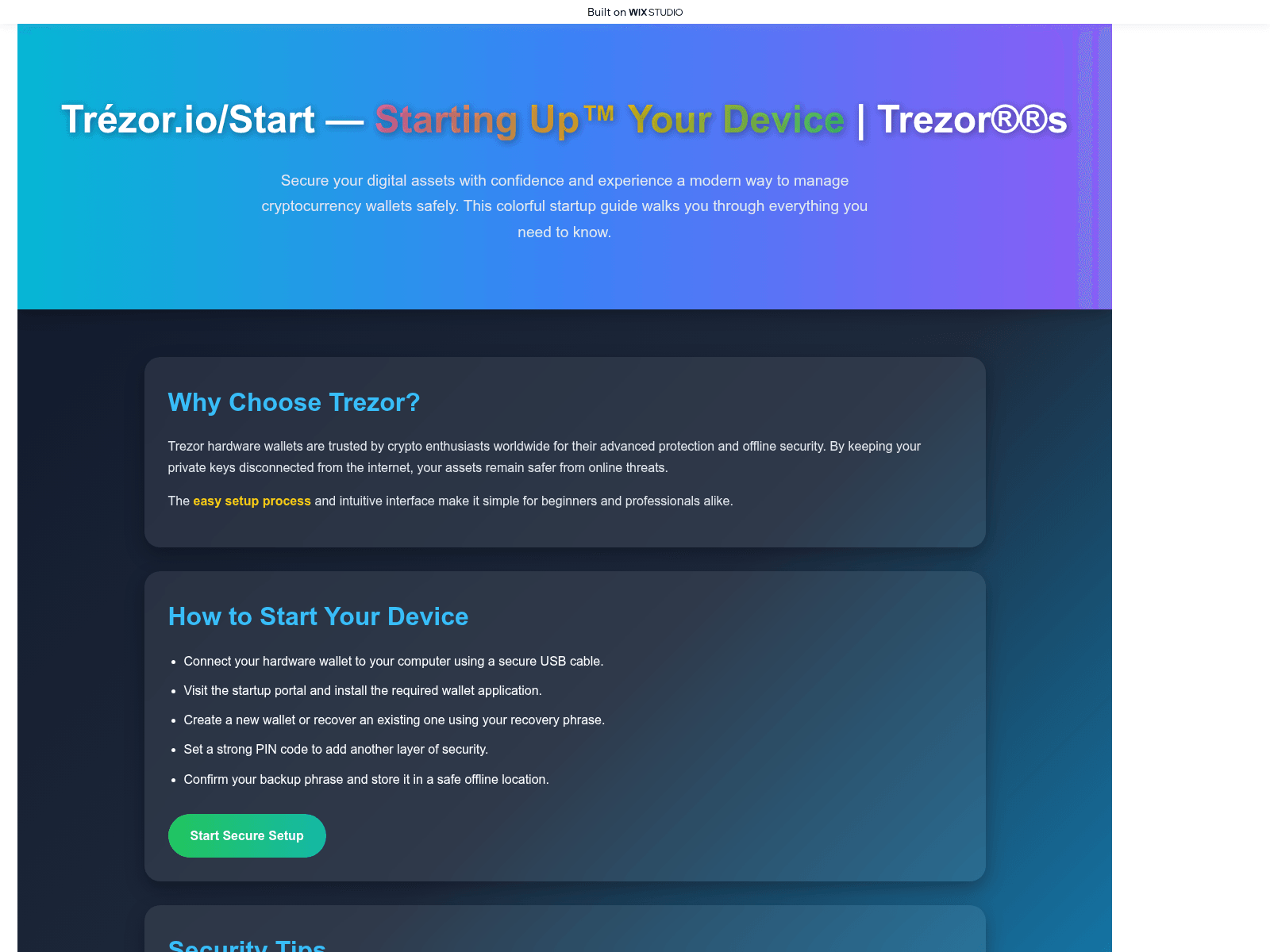 Screenshot of globales-trezcdn.wixstudio.com