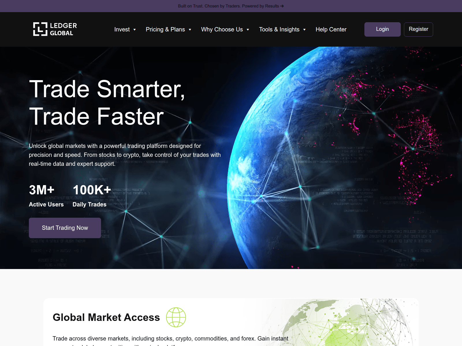 Screenshot of ledgers-crypto.com