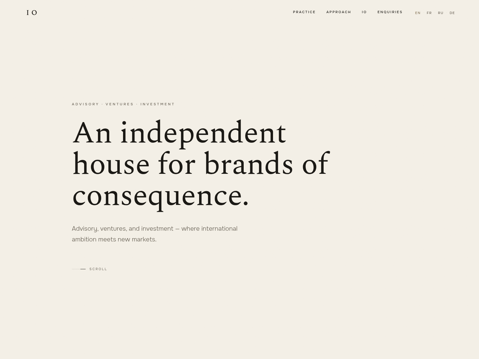 Screenshot of io-ventures.com