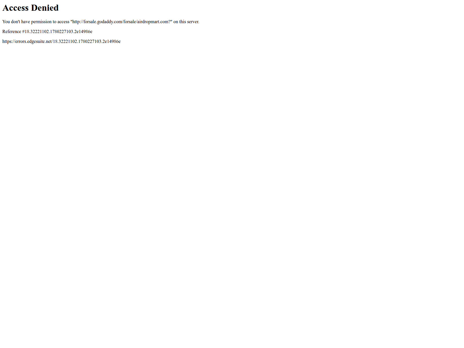 Screenshot of airdropmart.com
