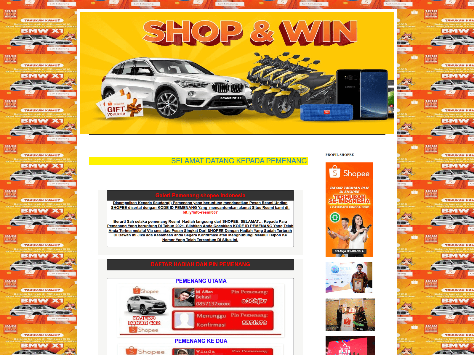 Screenshot of info-resmi877.blogspot.com