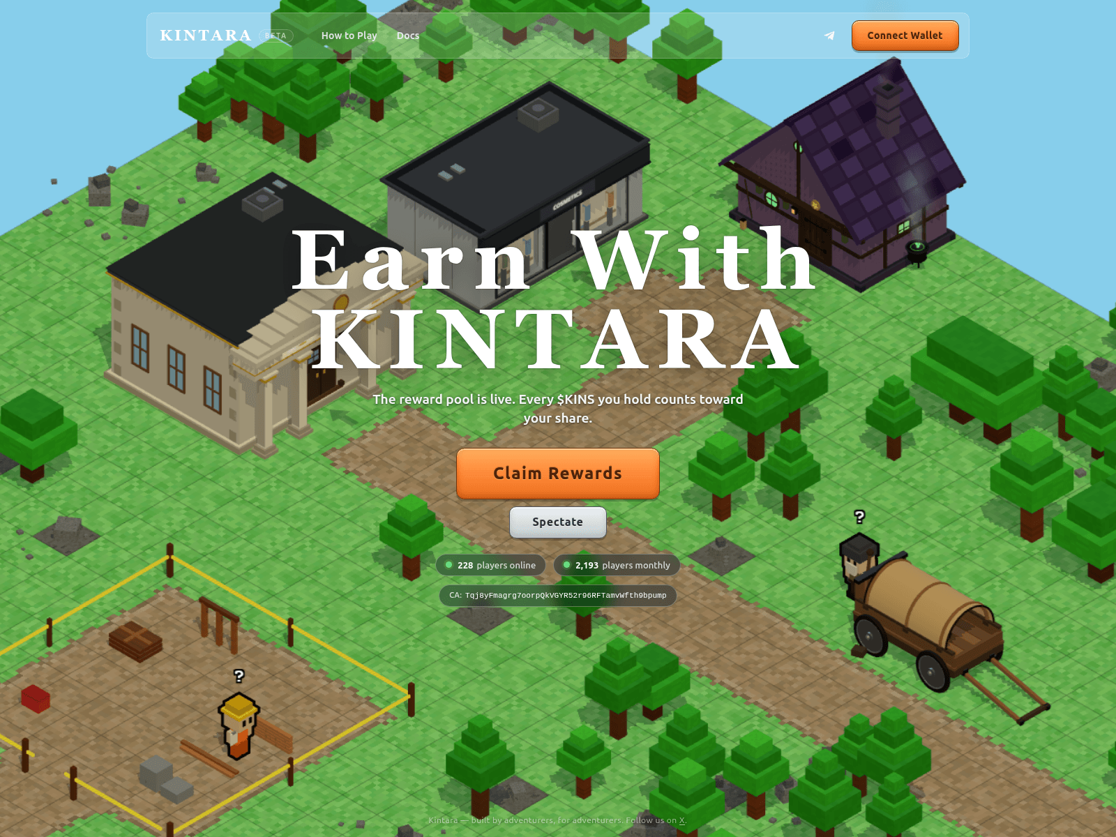 Screenshot of kintaras.app