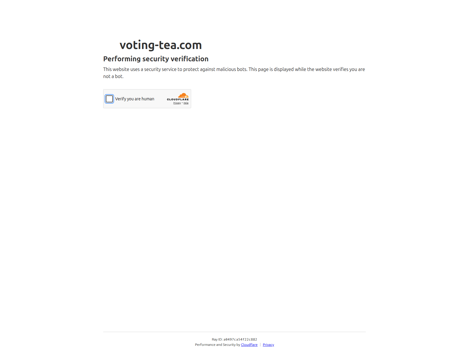 Screenshot of voting-tea.com