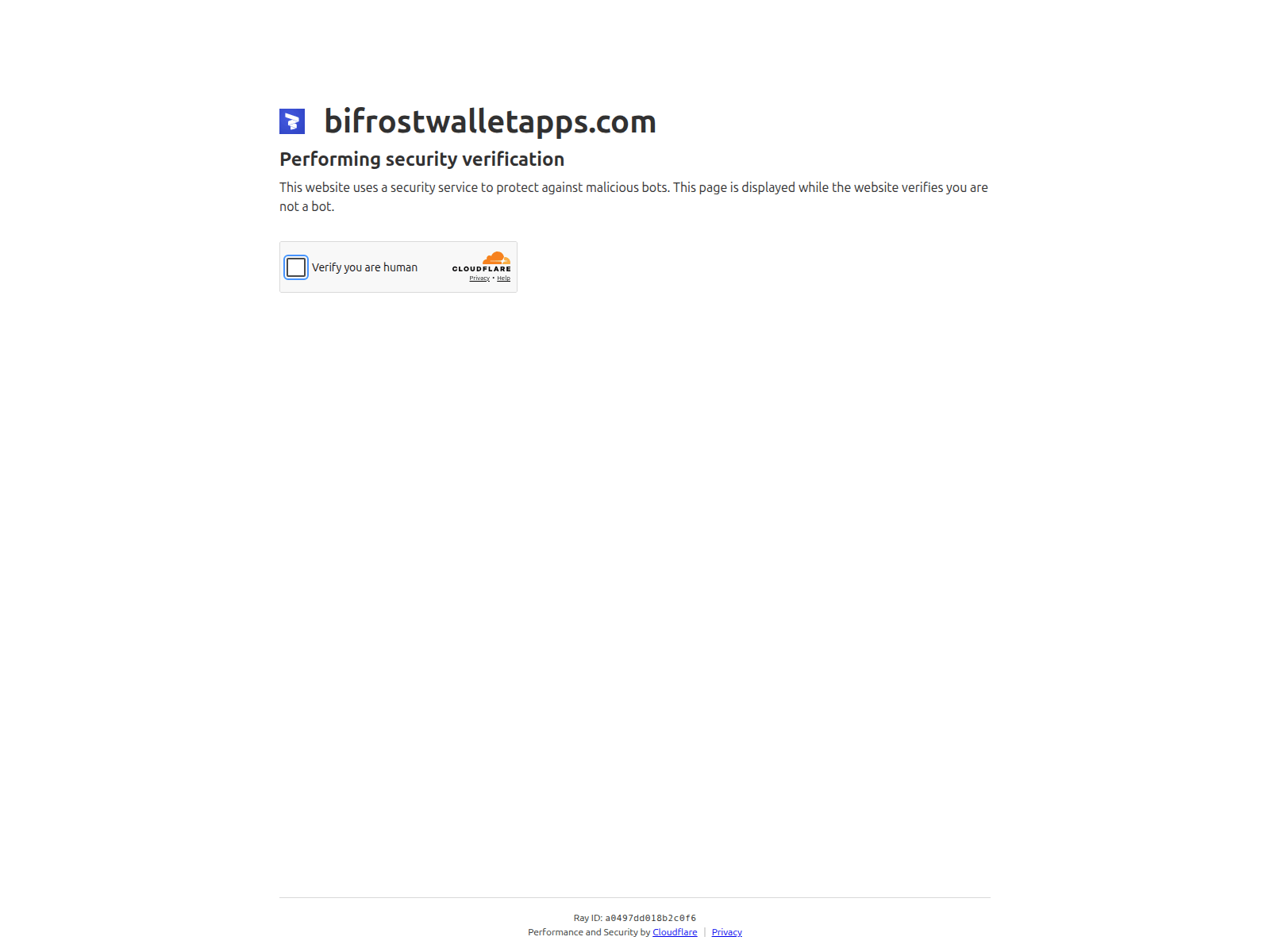 Screenshot of bifrostwalletapps.com