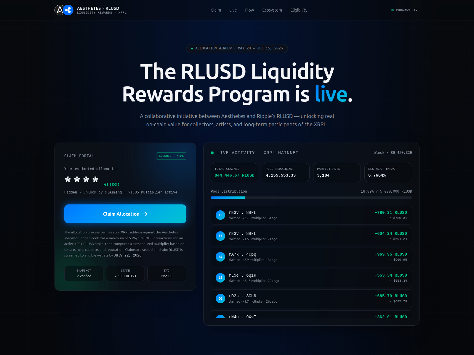 Screenshot of aesthetesrlusd.com
