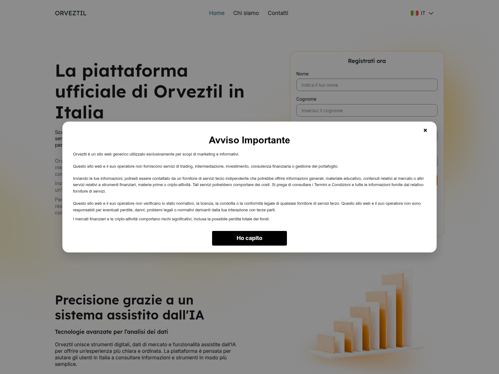 Screenshot of orveztil-it.live