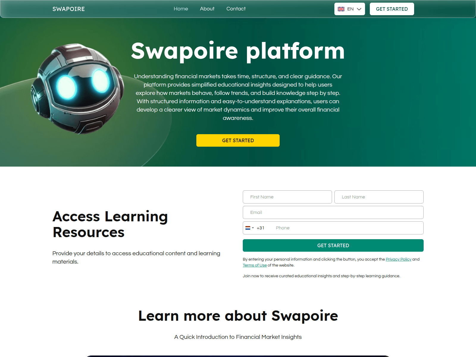Screenshot of swapoire.live