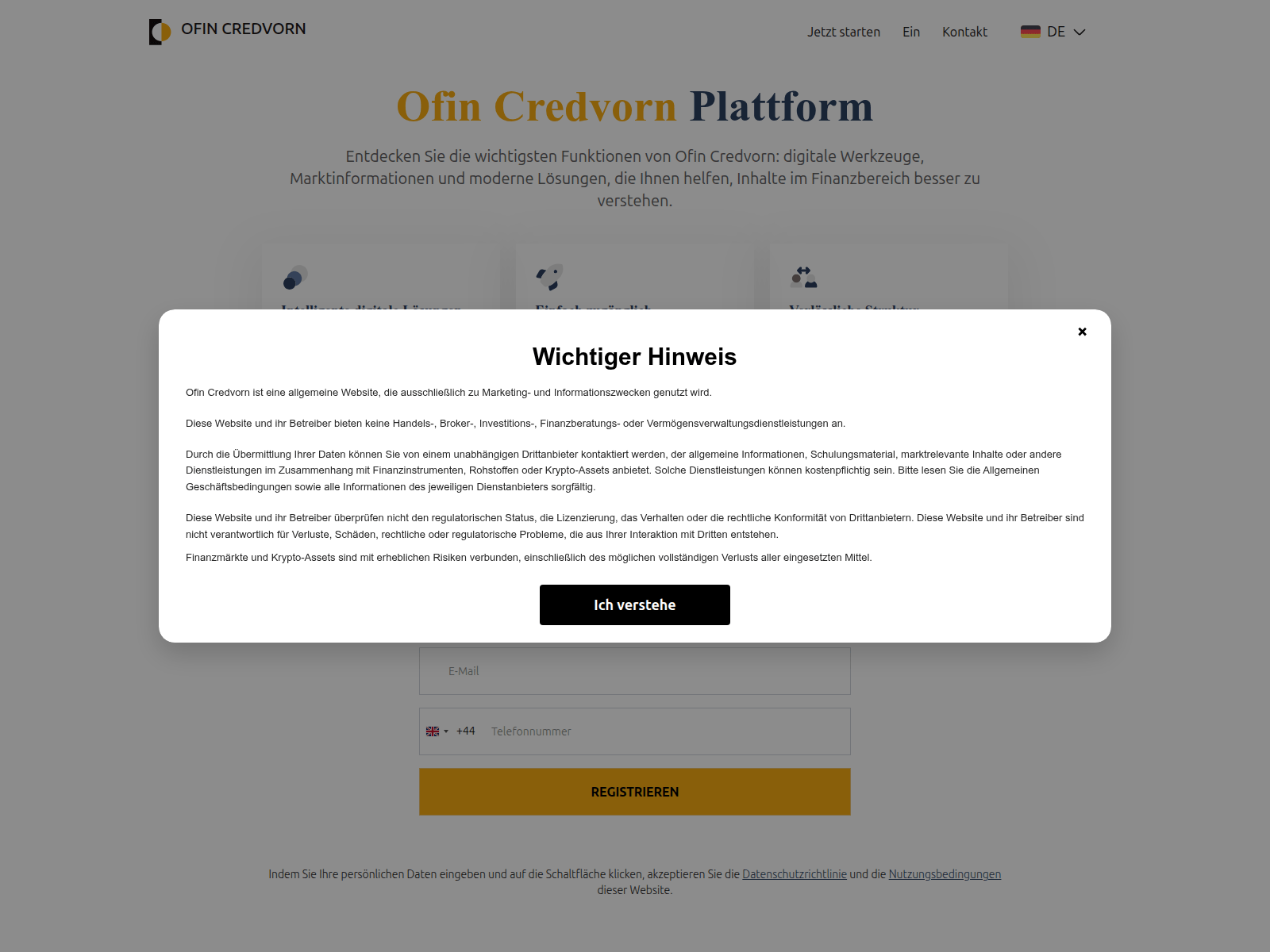 Screenshot of ofincredvorn-de.live