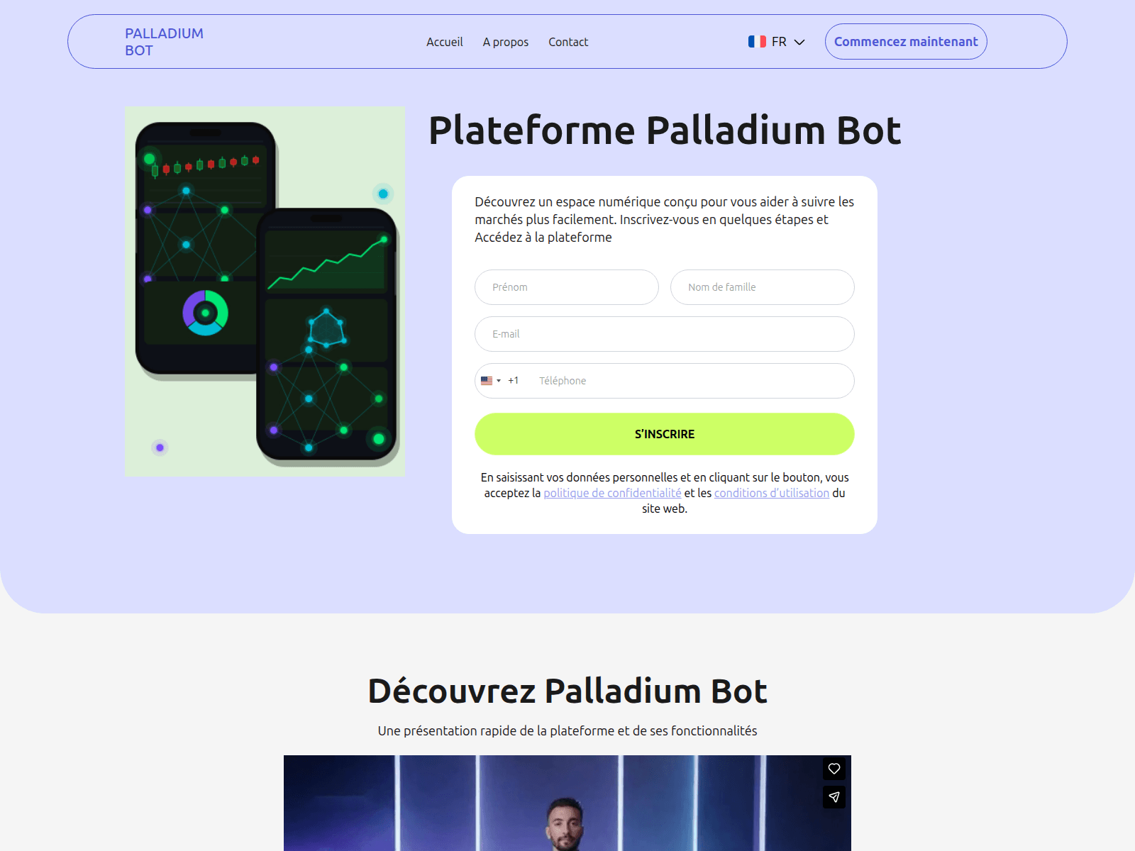 Screenshot of palladiumbot-fr.live