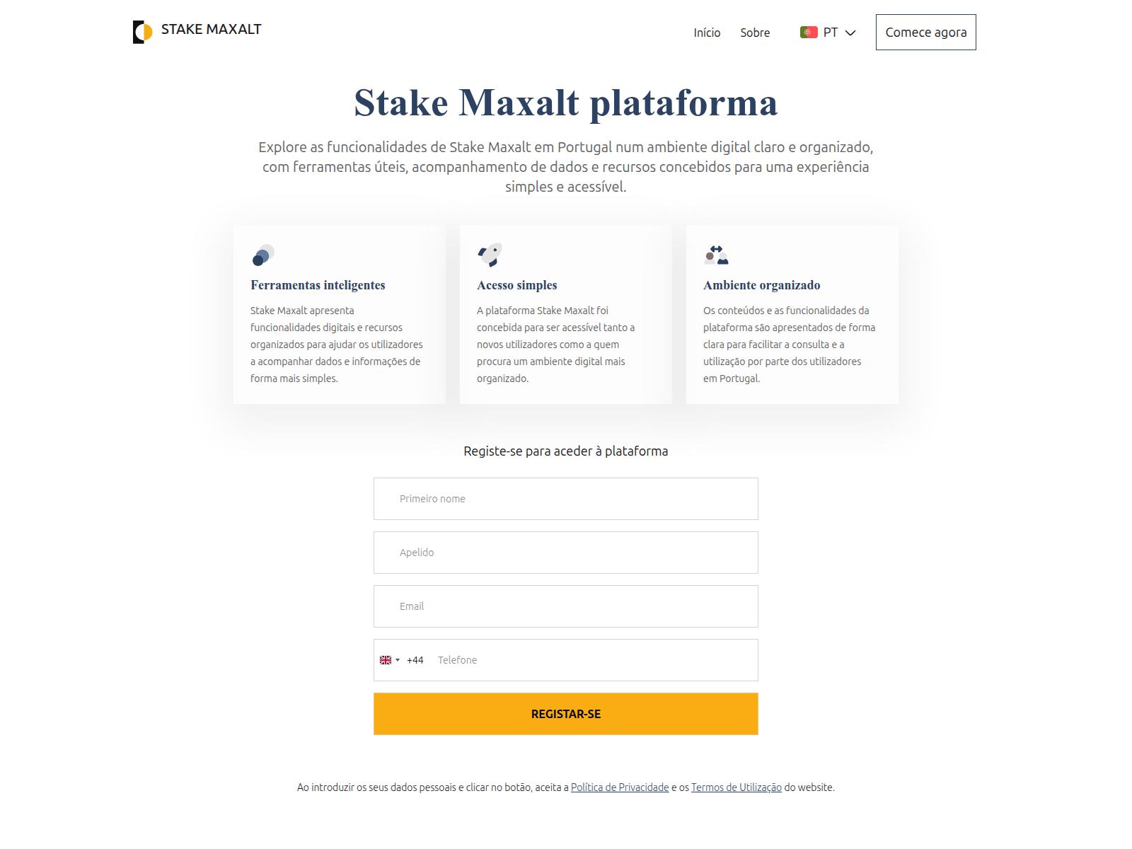 Screenshot of stakemaxalt-pt.live