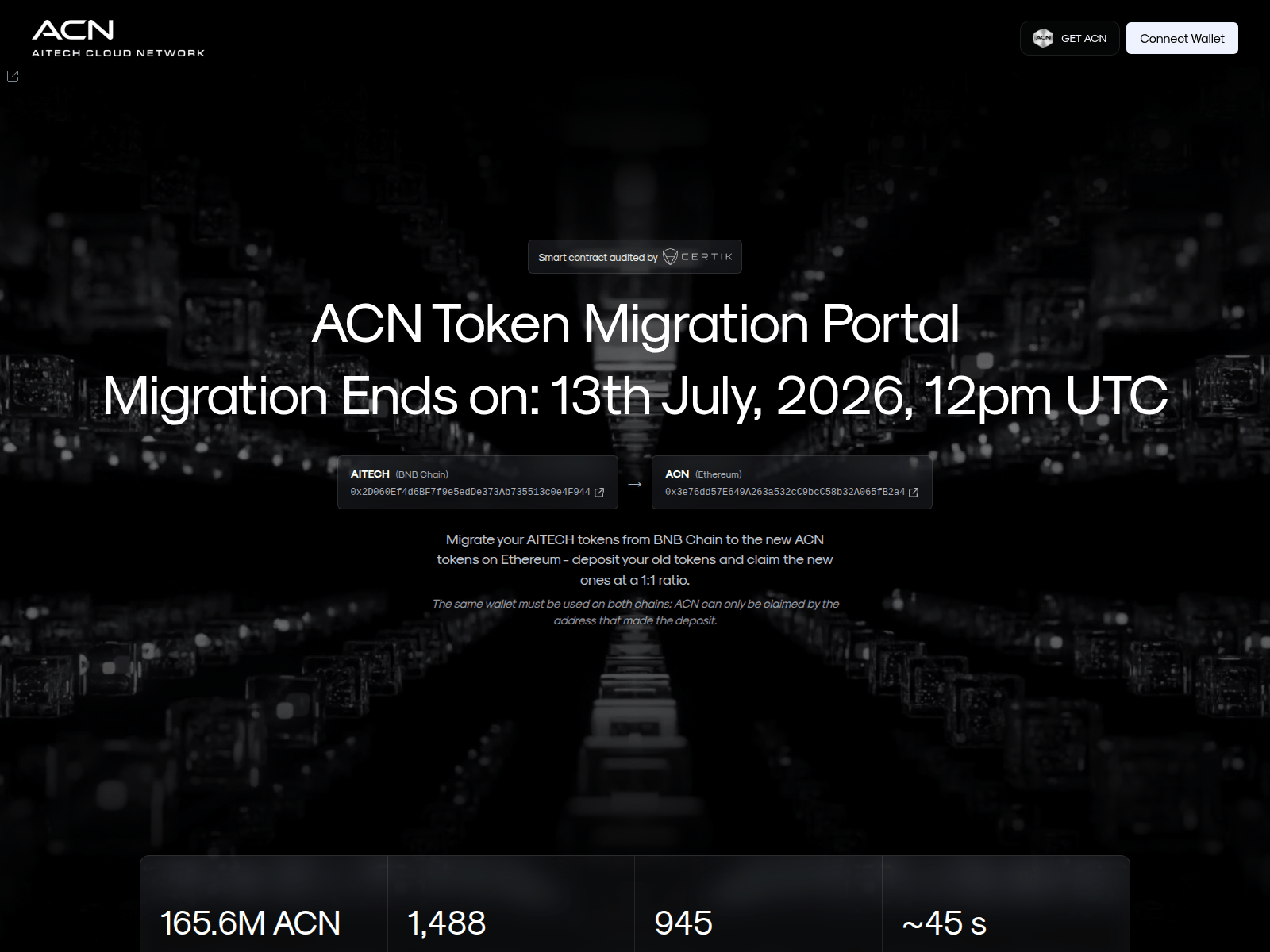 Screenshot of aitechdapp.live