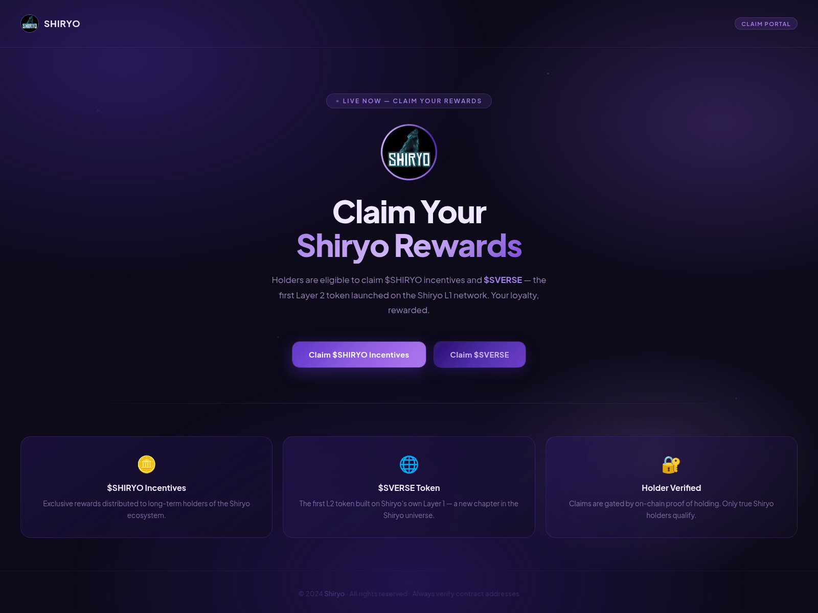 Screenshot of shiryotoken.live