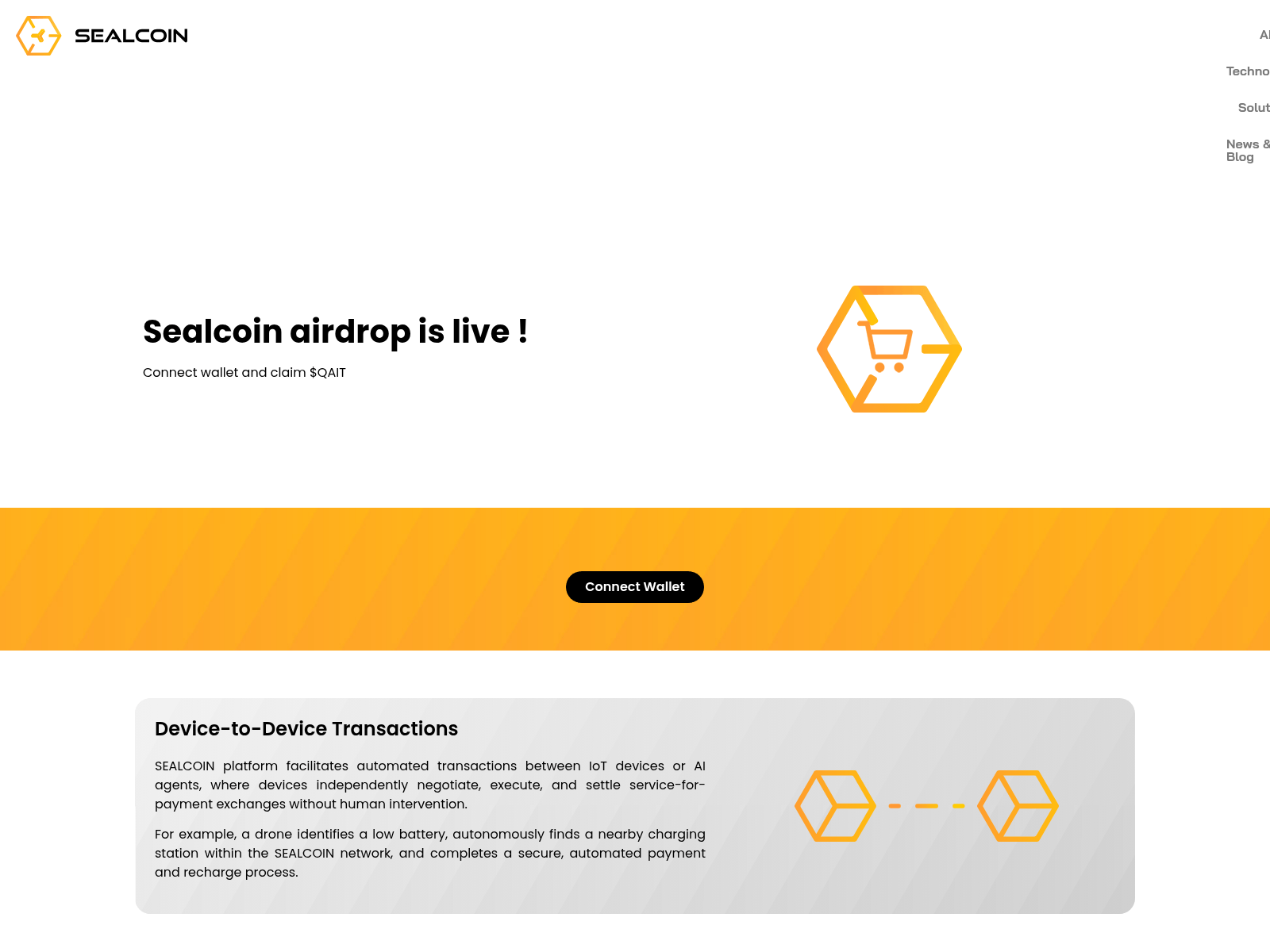 Screenshot of eligibility-sealcoin.xyz