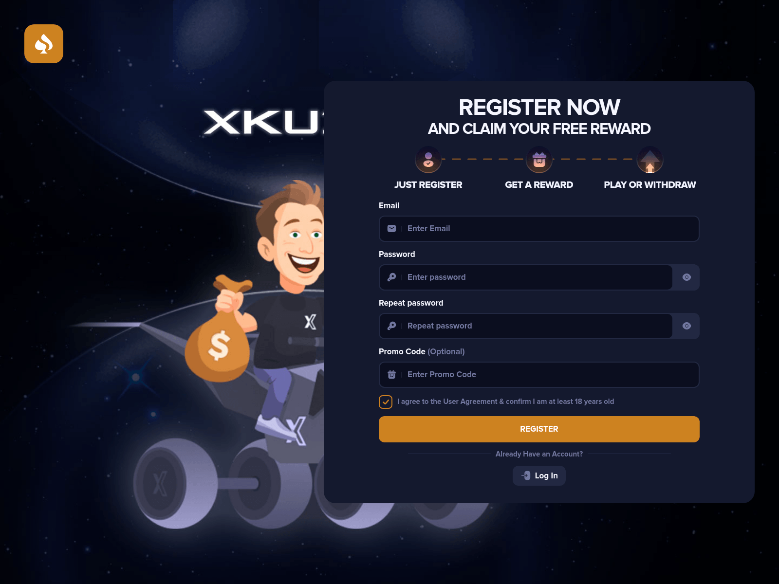 Screenshot of xkuza.com