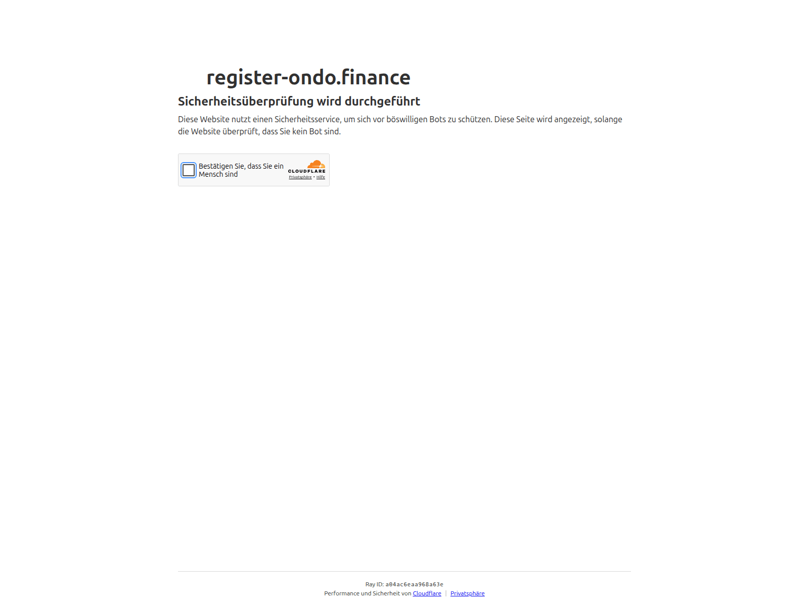 Screenshot of register-ondo.finance