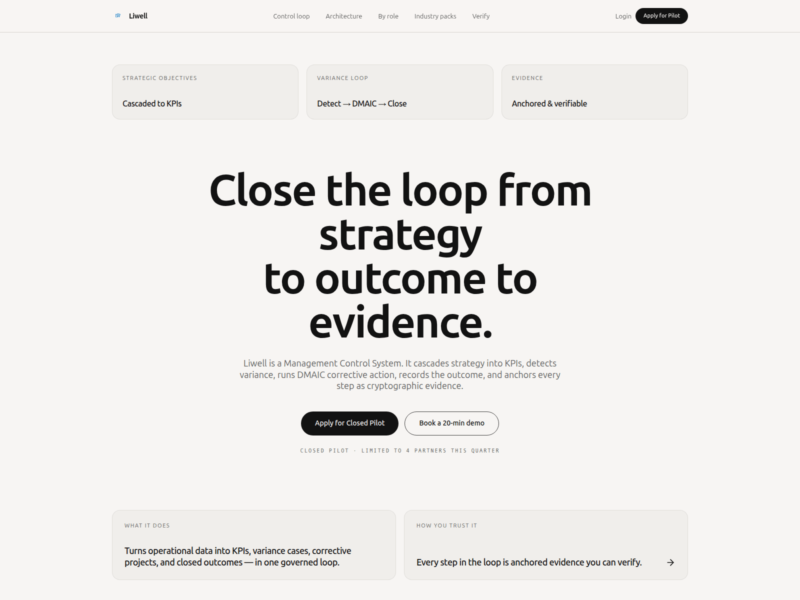Screenshot of verify-liwell.site