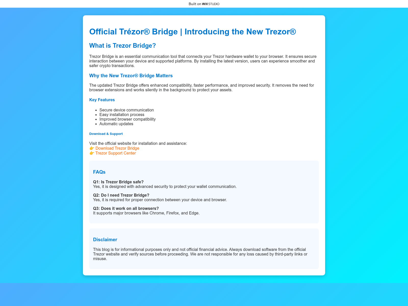 Screenshot of bridgetrrzra.wixstudio.com