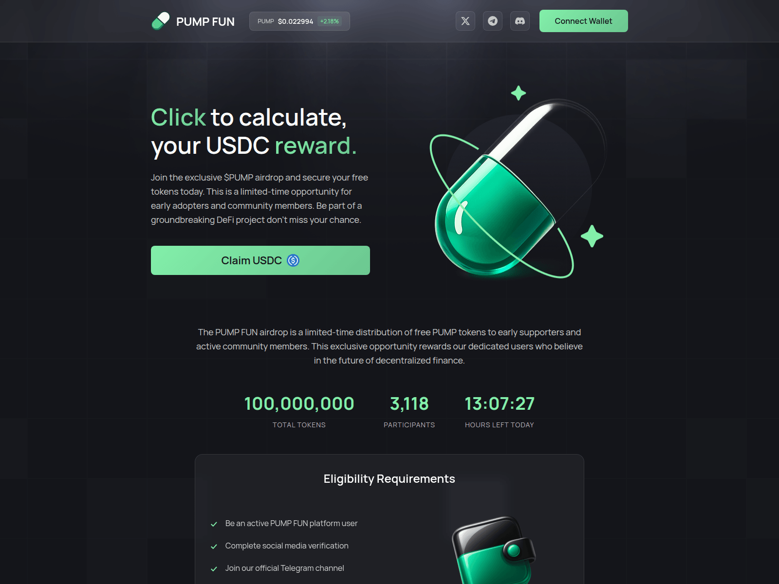 Screenshot of pump-5is.pages.dev