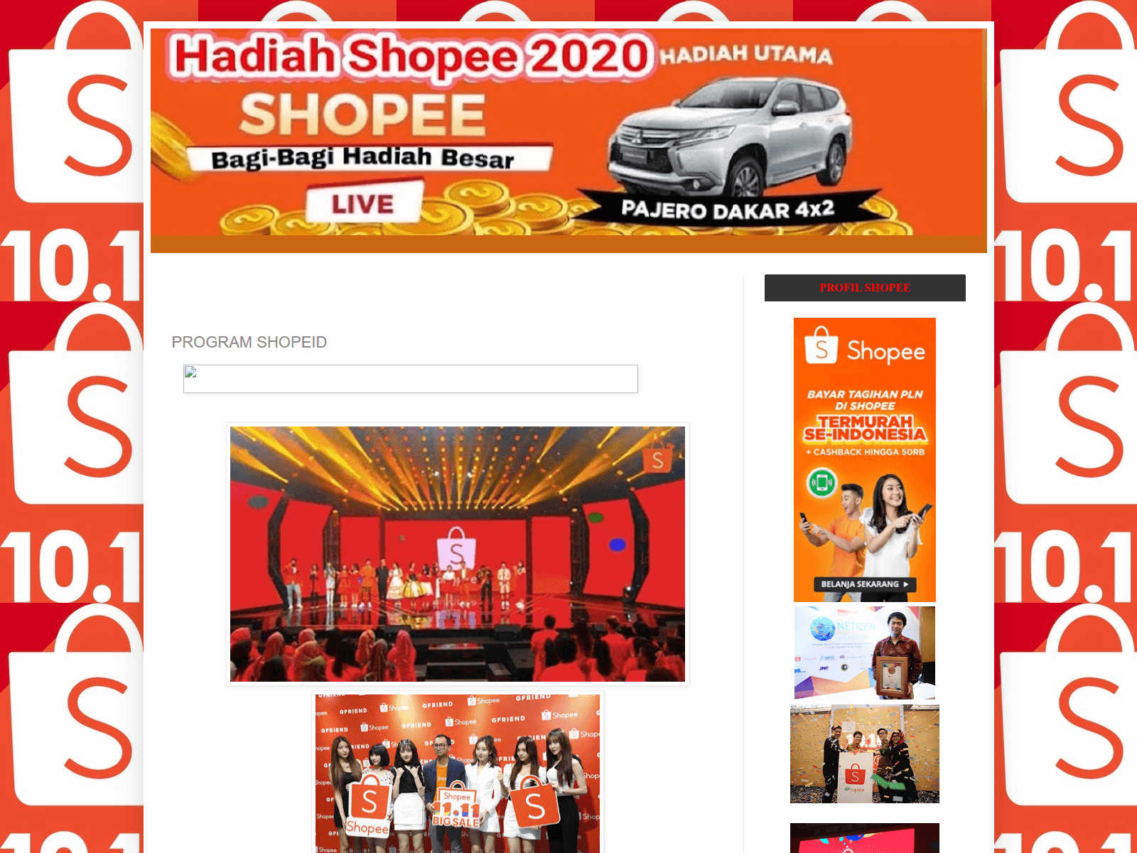 Screenshot of gebyarundianshopee55.blogspot.com