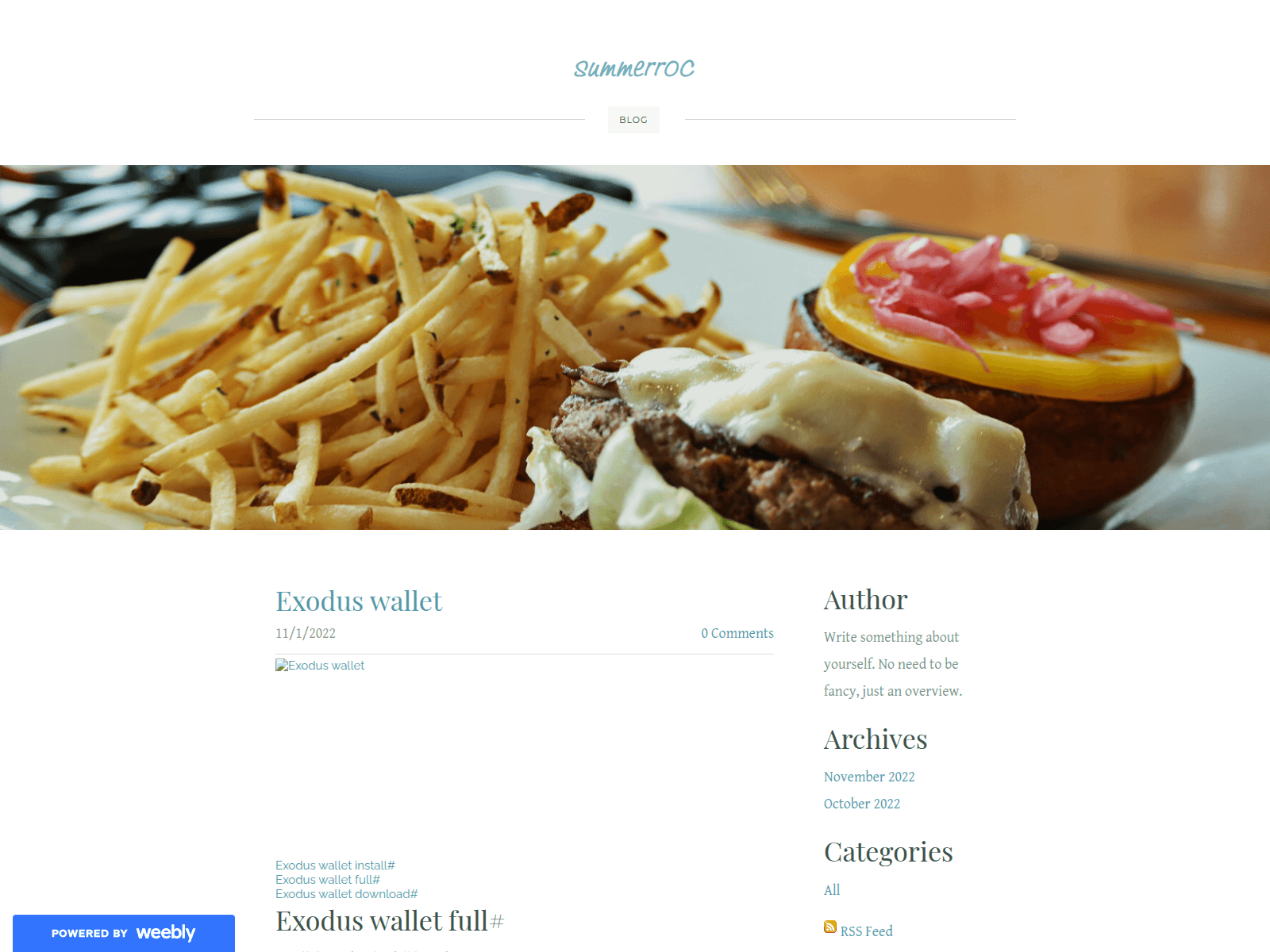 Screenshot of summerroc.weebly.com
