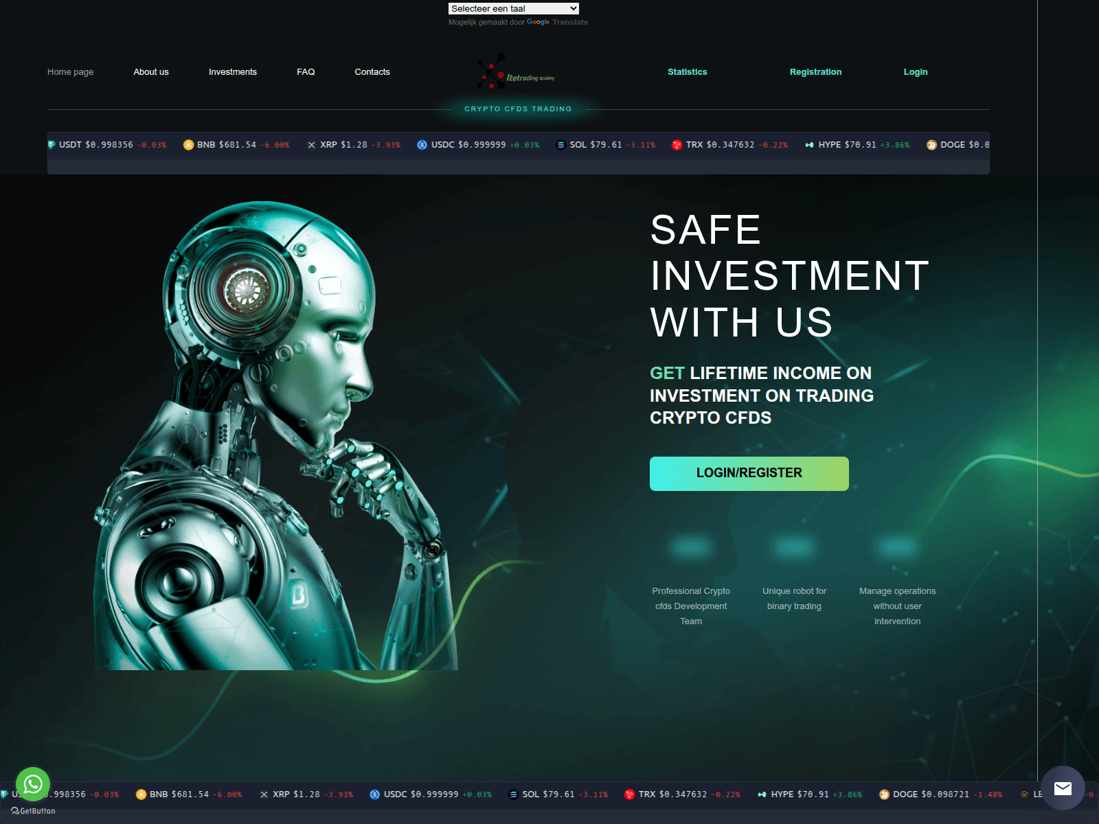 Screenshot of ltesetandforgetlab.com
