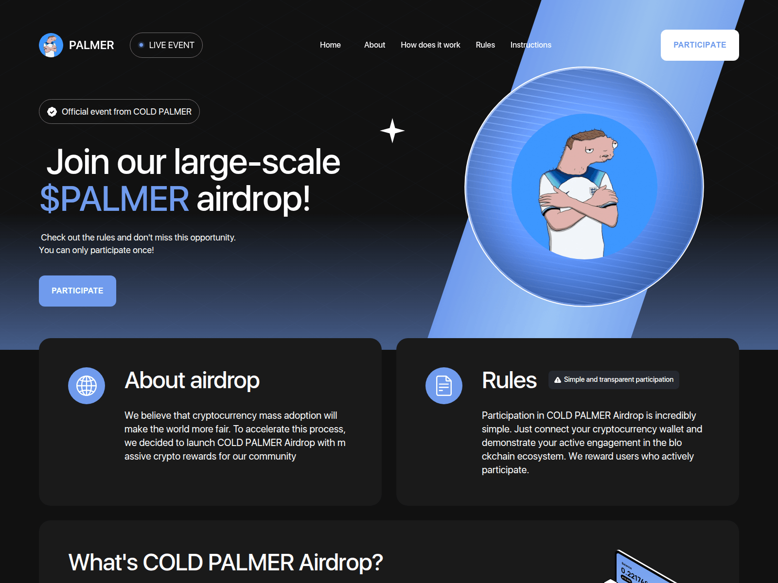 Screenshot of coldpalmer.a1kpgra.com
