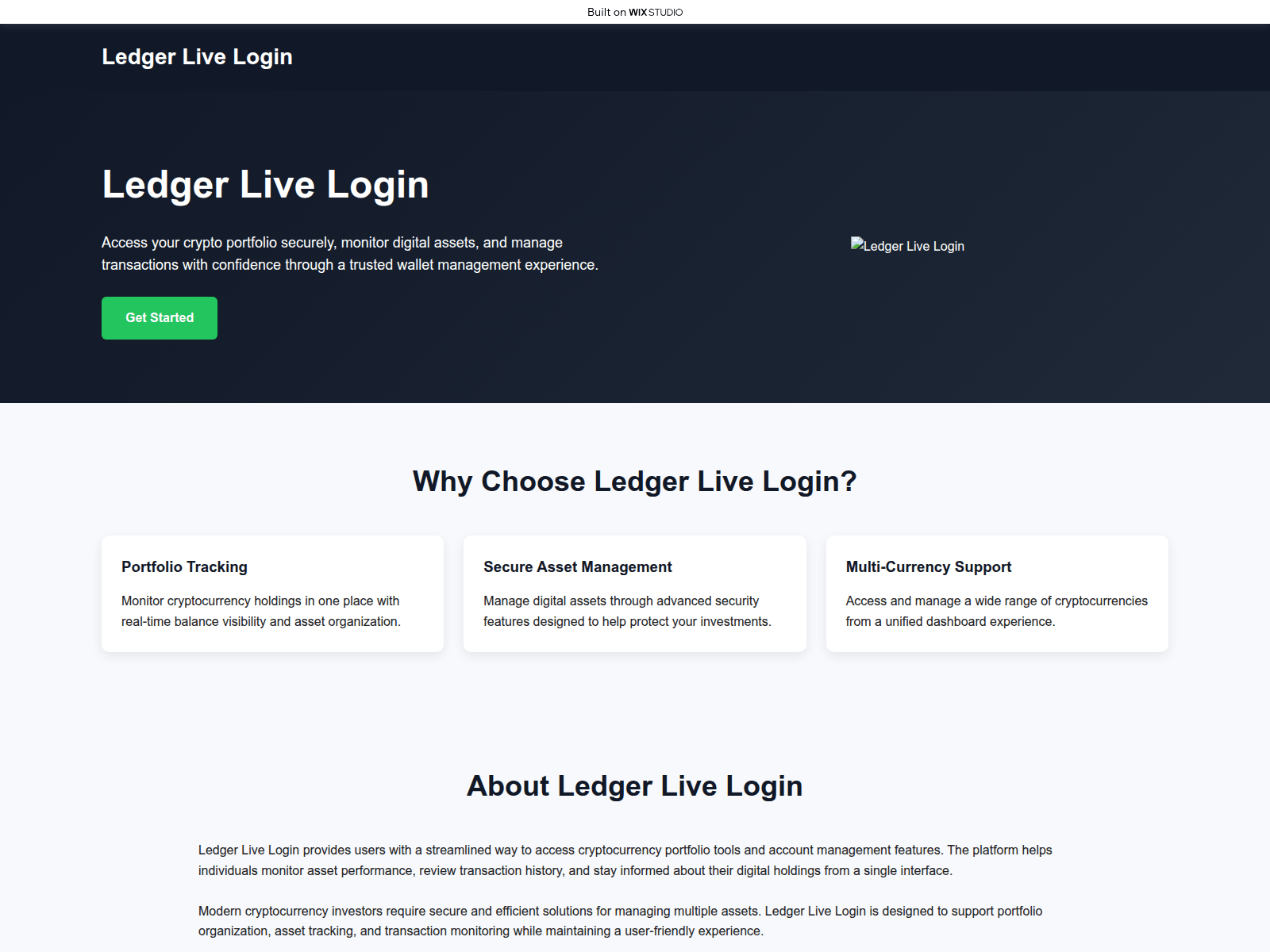 Screenshot of begin-legorleve.wixstudio.com