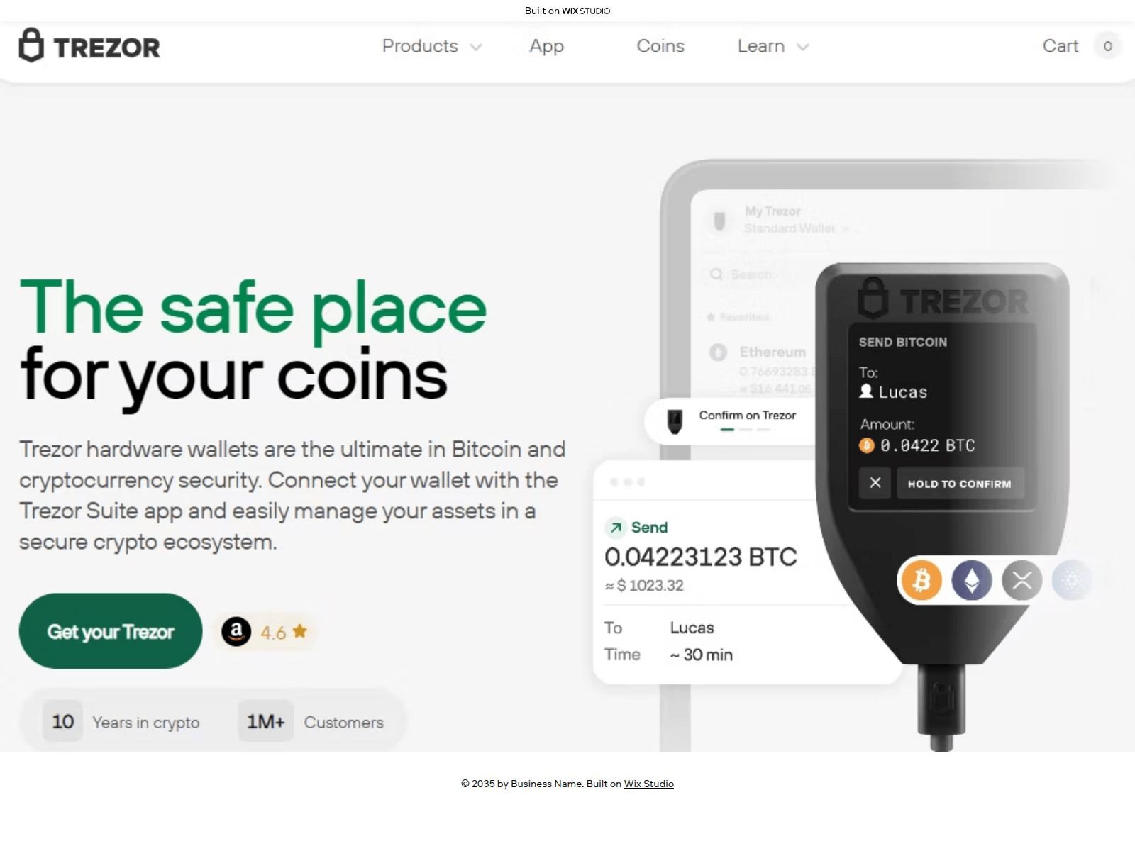 Screenshot of suiteapp-hubtrzxor.wixstudio.com