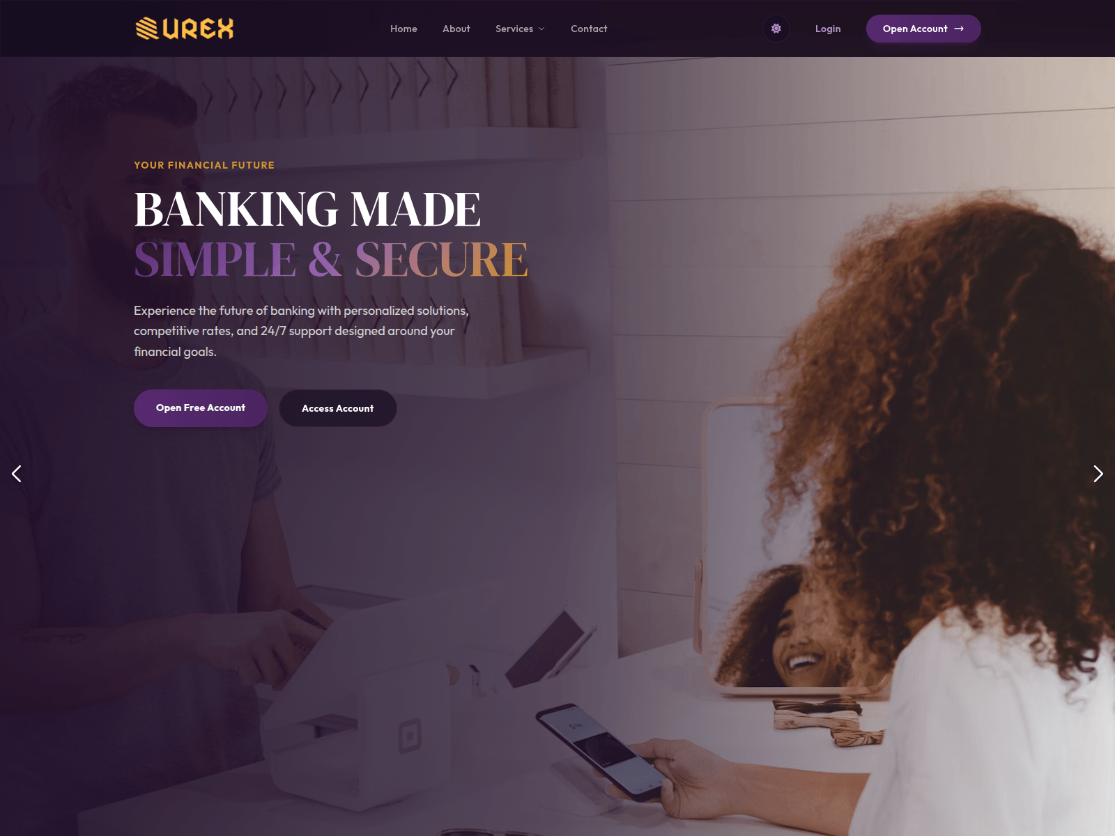 Screenshot of qurex-app.com