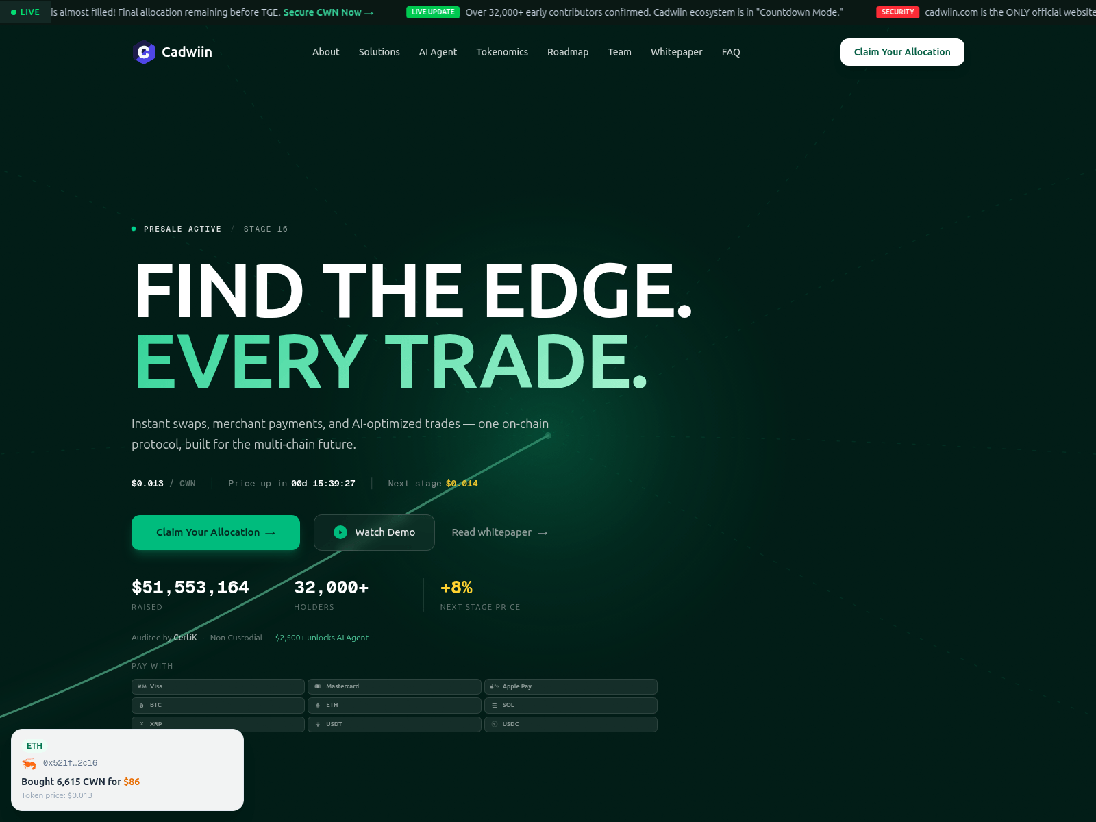 Screenshot of cadwiin.com
