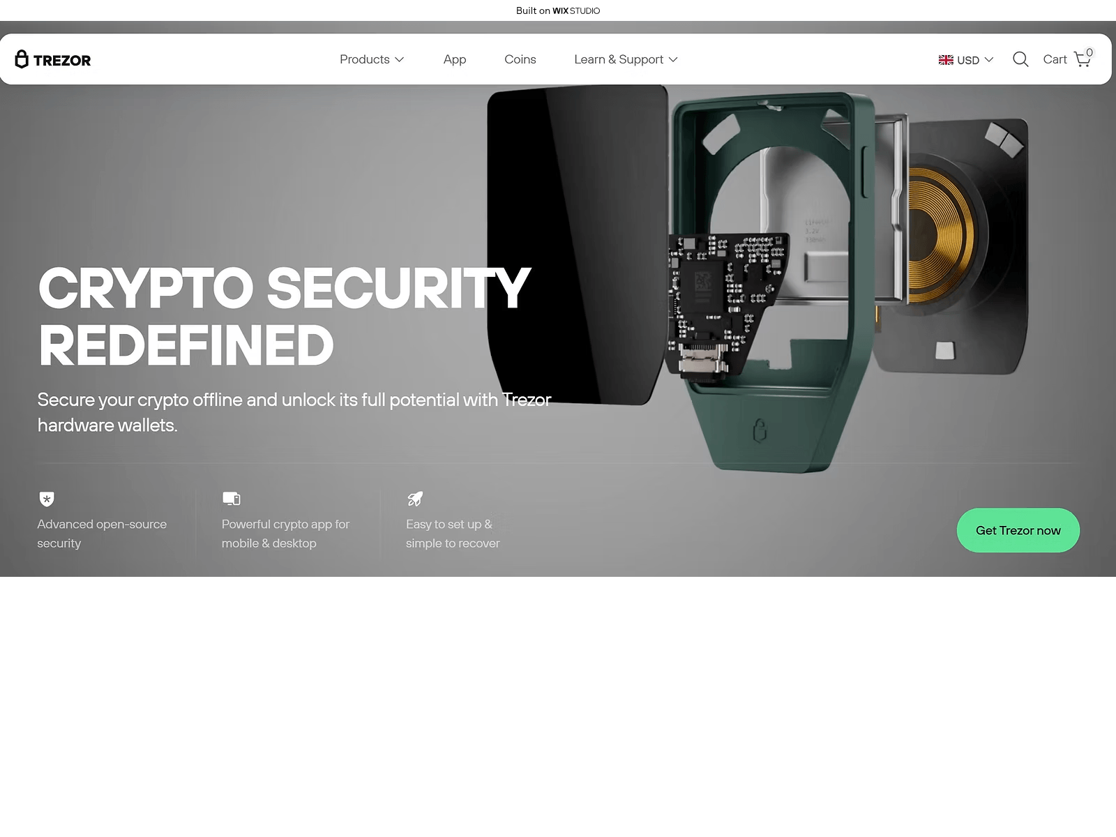Screenshot of appsuite-trzr.wixstudio.com